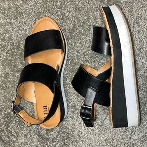 A.n.a brand flat wedge heels.